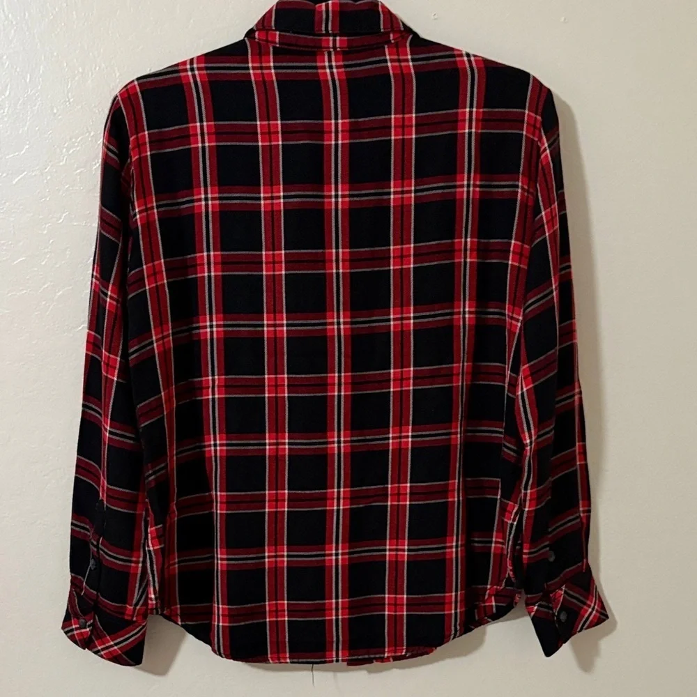 Sanctuary Boyfriend Shirt Red and Black ✅✅✅✅ - Picture 7 of 7